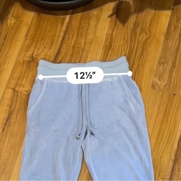 Aerie Kids Light Blue Flared Pants - Picture 3 of 6